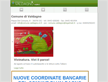 Tablet Screenshot of m.comune.valdagno.vi.it